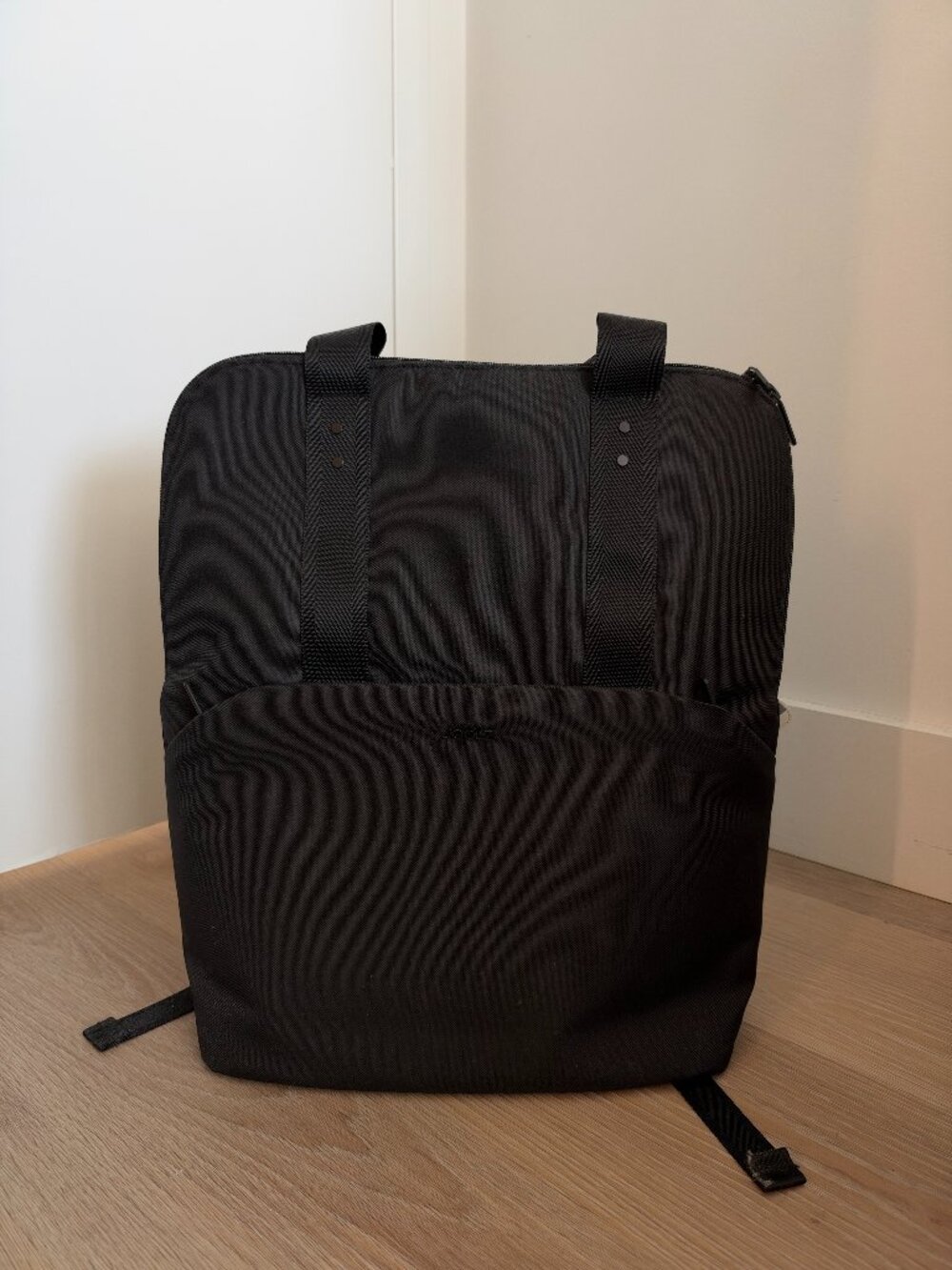 NEW Joolz Changing Backpack Space Black Diaper Bag Tags Dust Bag Changing Mat